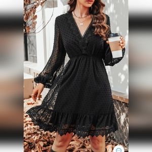 NWOT Cupshe Dress Black XL